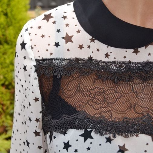 Camisa de estrellas de Zara