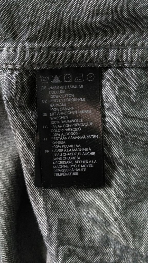 Camisa hombre HyM talla XL