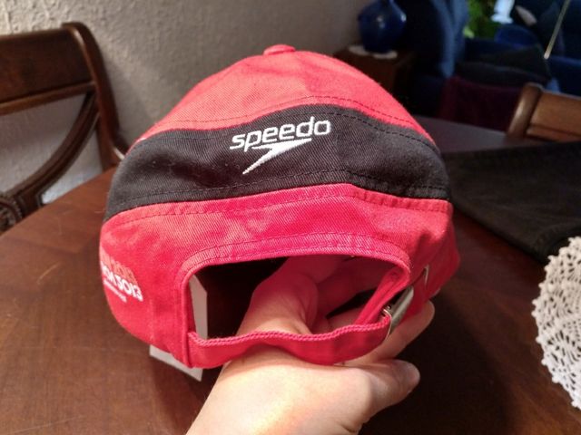 Gorra roja Speedo. FINA 2013 Barcelona. T.adulto