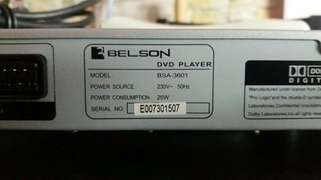 DVD Player Belson
