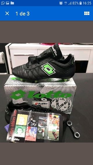 LIQUIDACION..BOTAS FUTBOL LOTTO DONADONI 80 \\' de segunda mano por 30 EUR  en O Porriño en WALLAPOP