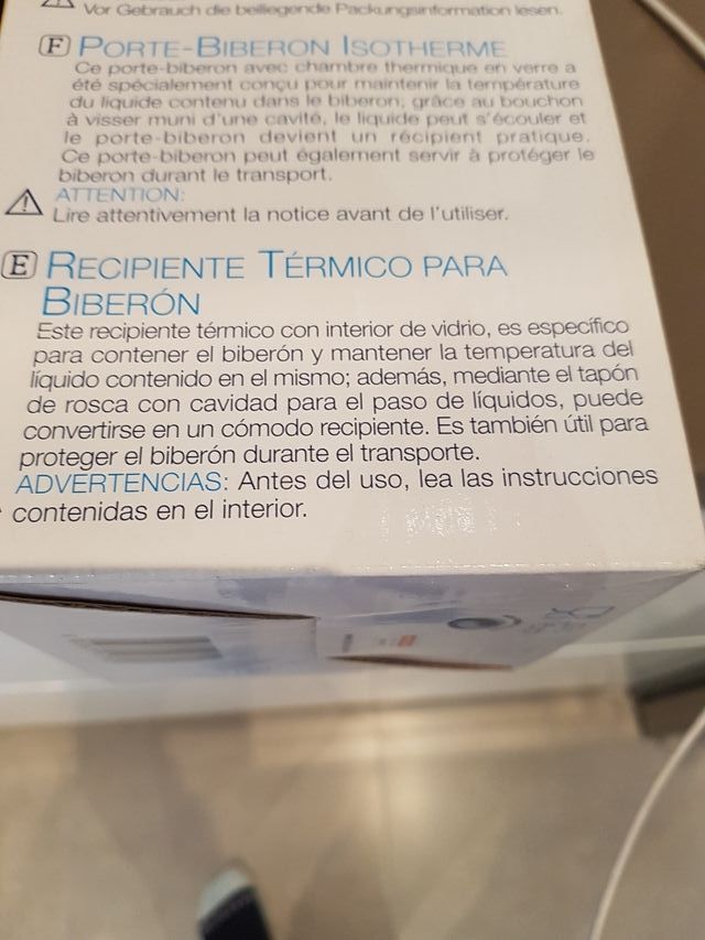 Termo Chicco para comida y biberón. sin estrenar