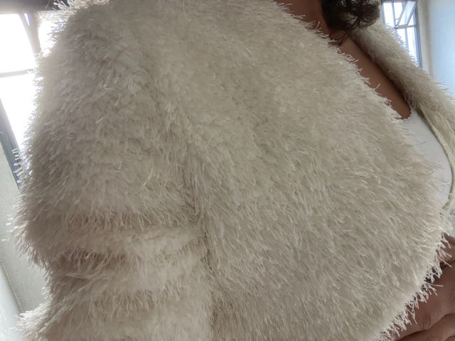 Estola chaqueta novia