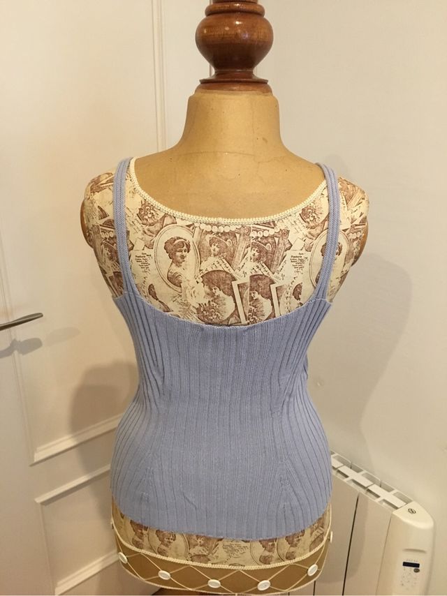 Camiseta tirantes de punto