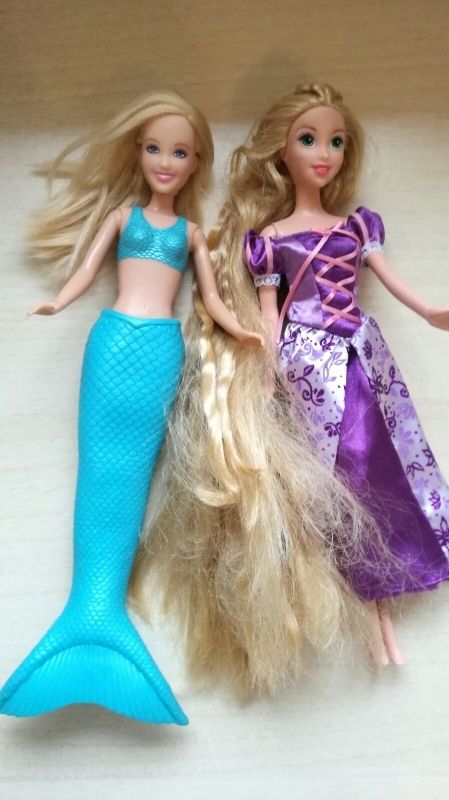 Rapunzel y la Sirenita