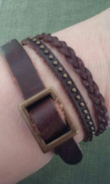 reloj correa dos vueltas de cuero