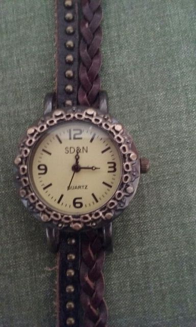 reloj correa dos vueltas de cuero