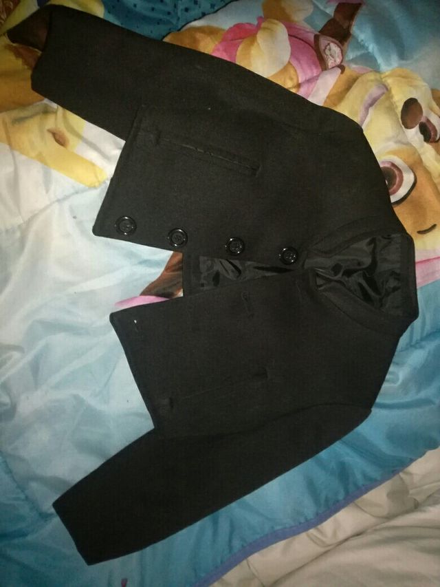 chaqueta de traje corto