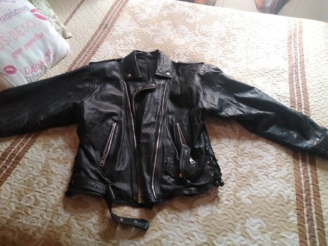 giacca in vera pelle