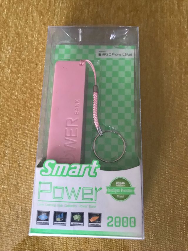 Bateria externa 2000 ah USB 