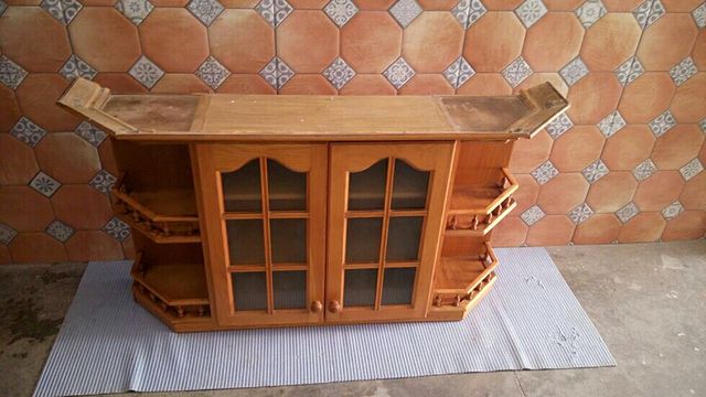 Mueble de cocina, madera de roble. de segunda mano por 80 € en