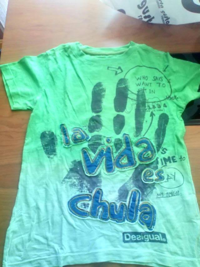 Camiseta desigual