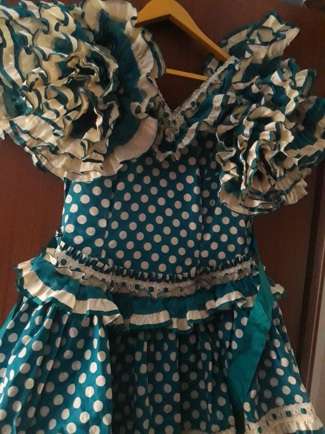 Traje flamenca