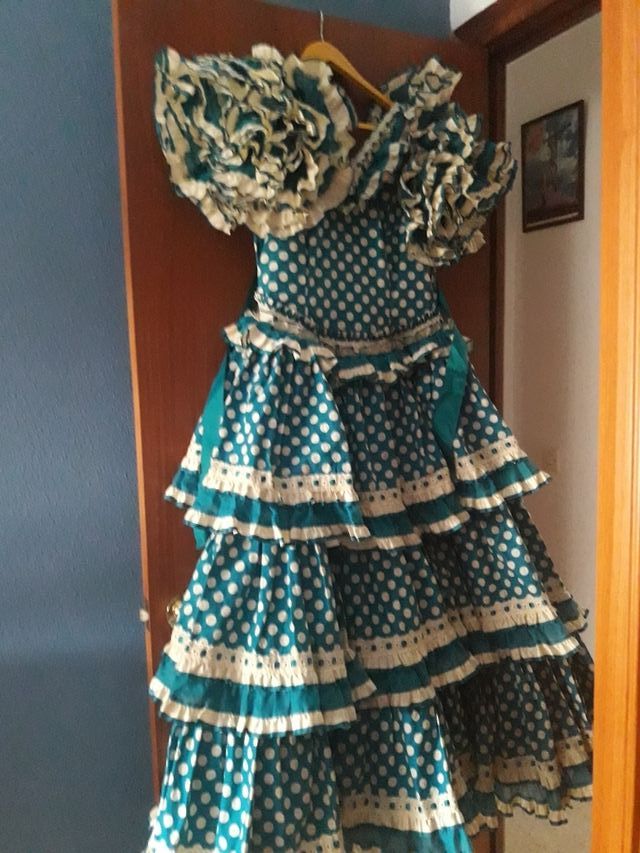 Traje flamenca