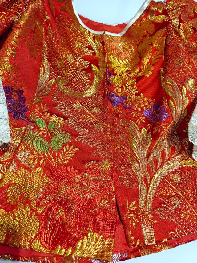 corpiño de fallera de niña