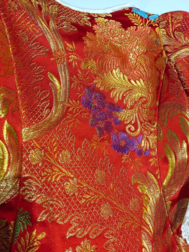 corpiño de fallera de niña