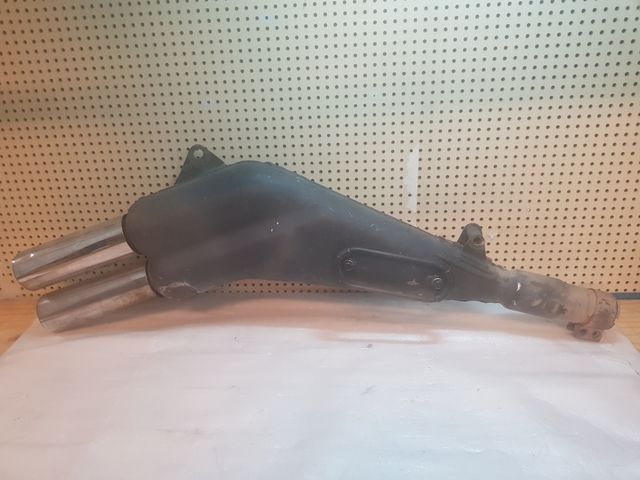 ESCAPE HONDA TRANSALP REPARADO