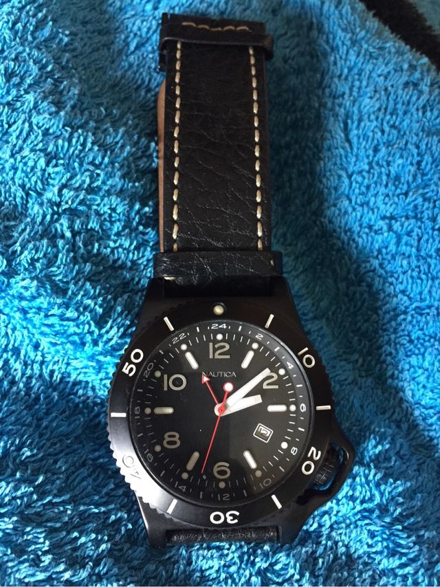 Reloj Nautica sport Negro PVD