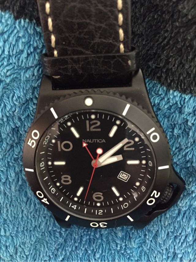 Reloj Nautica sport Negro PVD