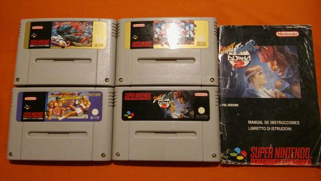 Saga Street Fighter II Snes