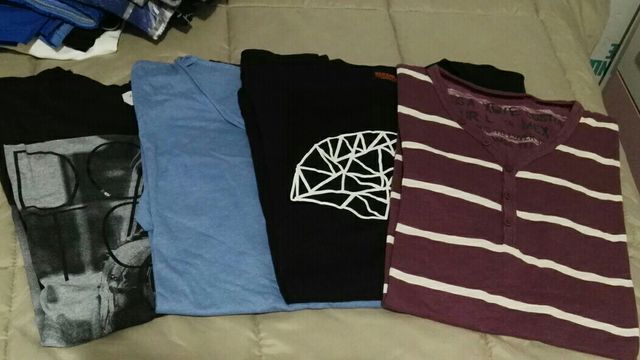 Pack 4 Camisetas T.L