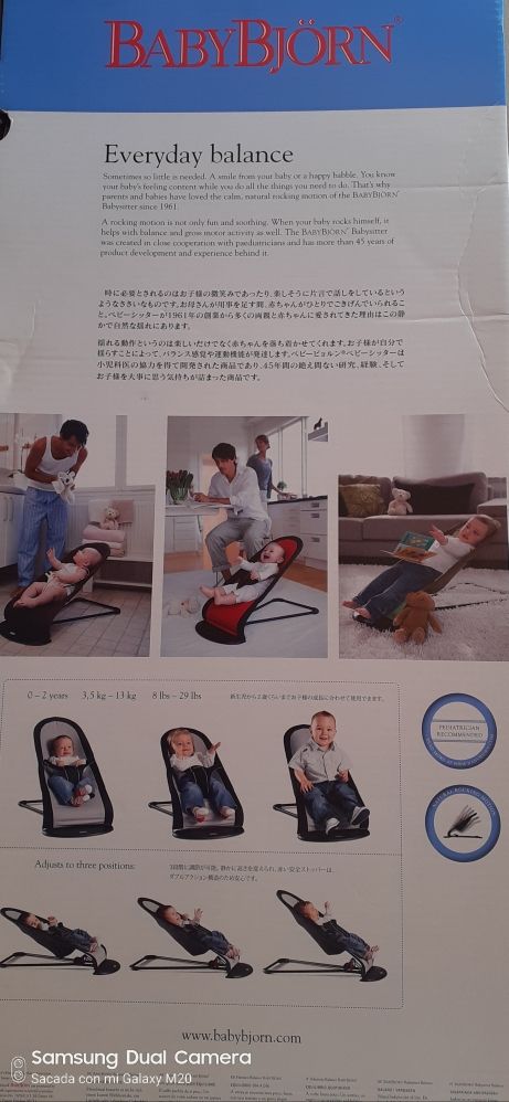 Hamaquita bebè + adaptador juego de madera