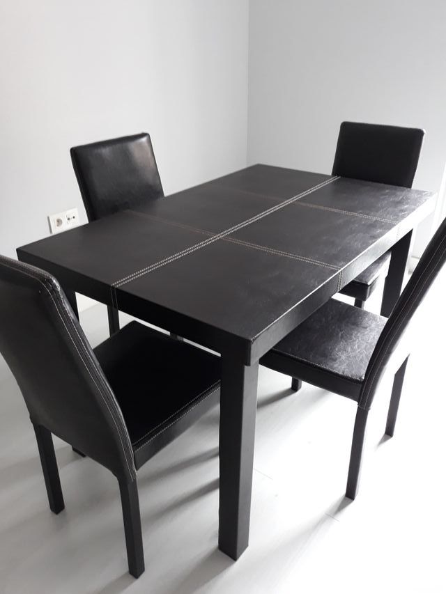 Conjunto mesa y sillas comedor de segunda mano por 180 € en Palencia ... Conjunto mesa y sillas comedor de segunda mano por 180 € en Palencia ...
