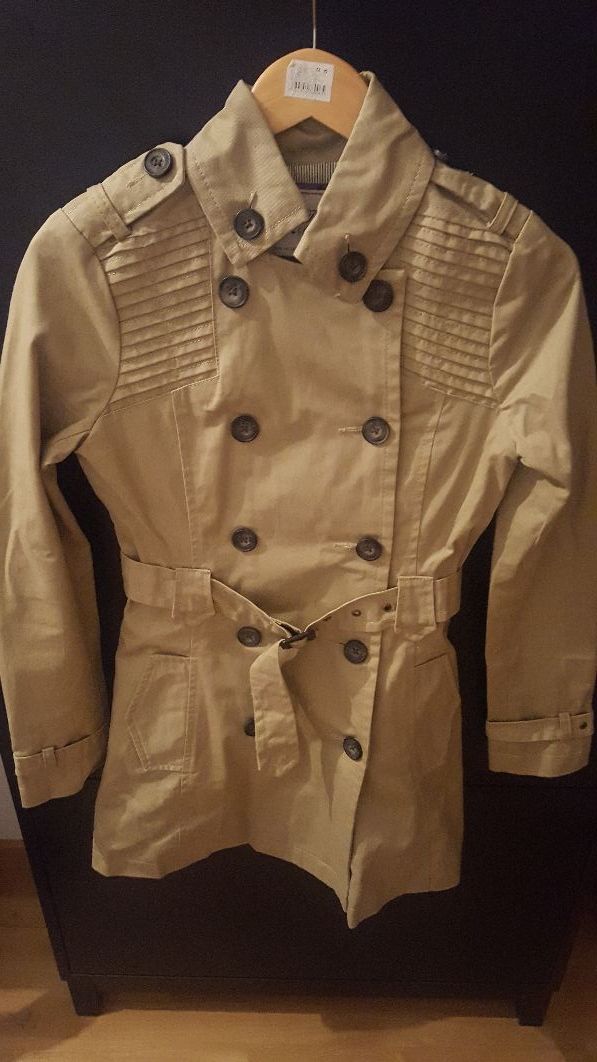 Gabardina mujer de Bershka