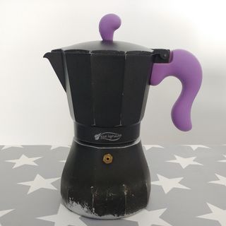 San ignacio Bolonia Cafetera 12 Cups Aluminio Plateado