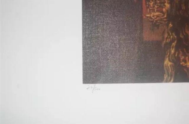 Salvador Dalí Litografía firmada y numerada a mano