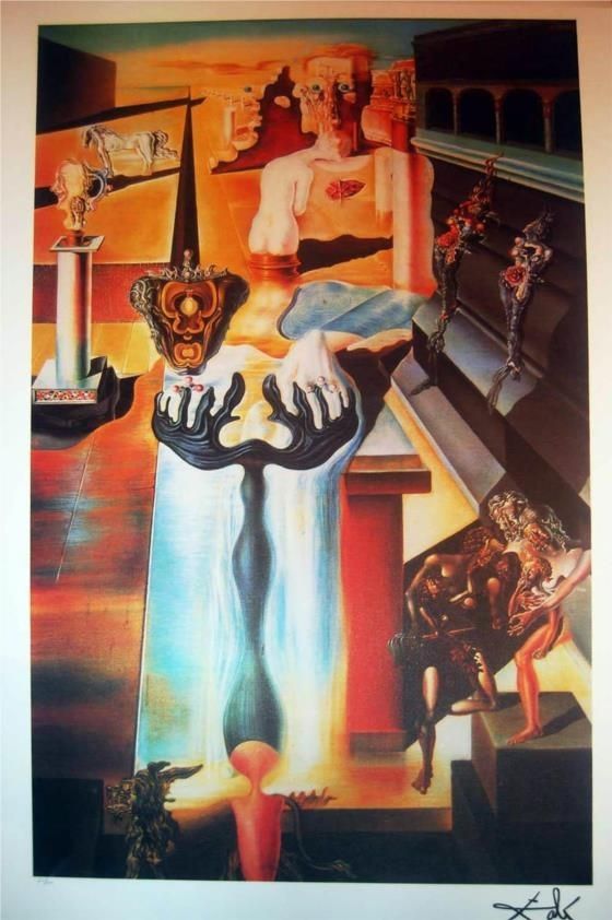 Salvador Dalí Litografía firmada y numerada a mano