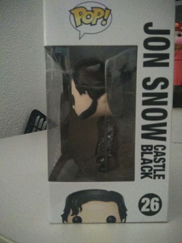 REBAJADO Funko Pop Jon Snow castle Black