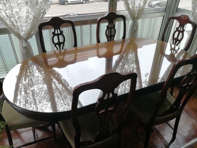 Mesa salón-comedor de segunda mano por 150 € en Burgos en WALLAPOP Mesa salón-comedor de segunda mano por 150 € en Burgos en WALLAPOP