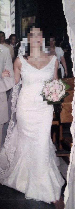 vestido de novia talla 38 de segunda mano en la provincia de ciudad