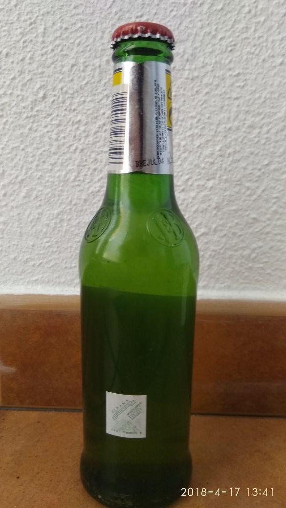 Botella de colección.