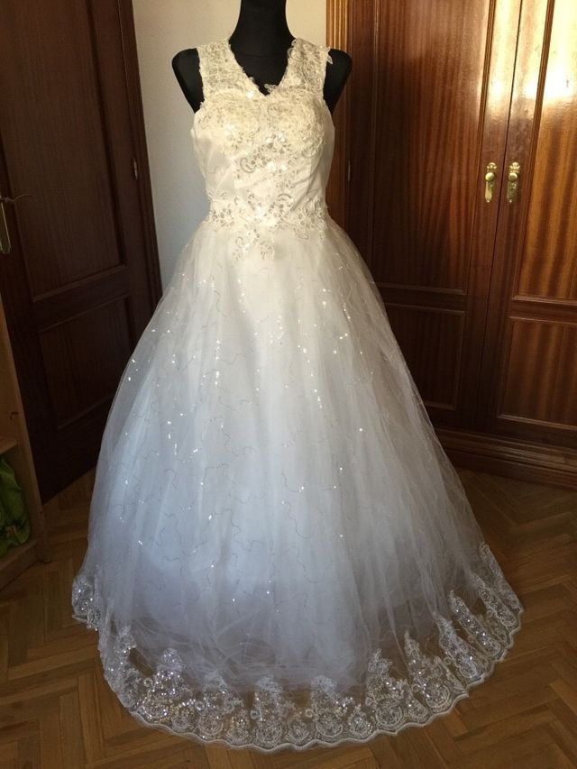 vestido de novia talla 44 de segunda mano por 150 € en centro