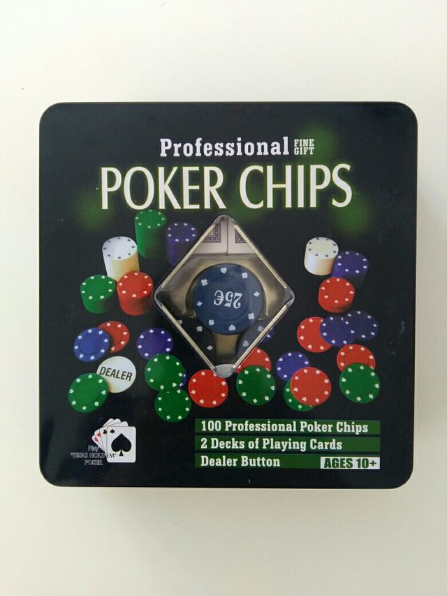CARTAS POKER SIN ABRIR CON FICHAS