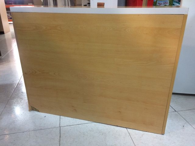 Arcón / Baúl / Banco de almacenaje con doble tapa. de segunda mano por