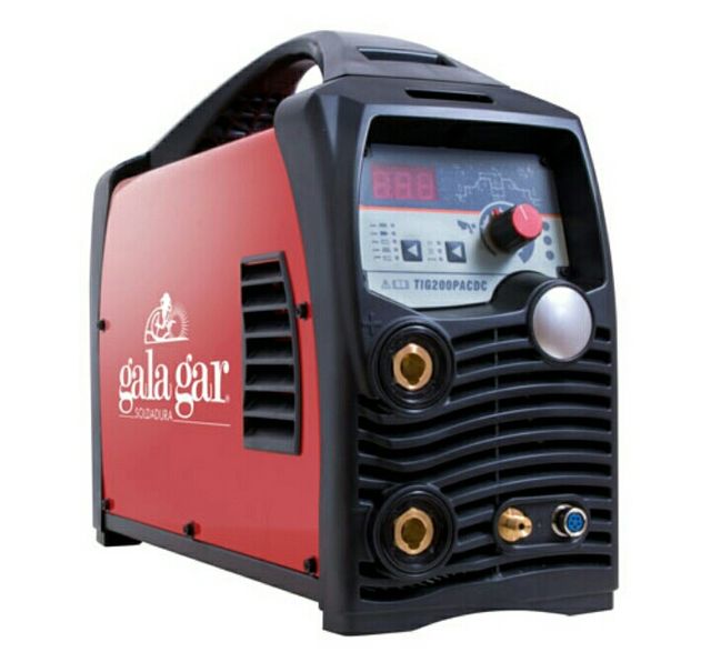 macchina inverter tig in alluminio