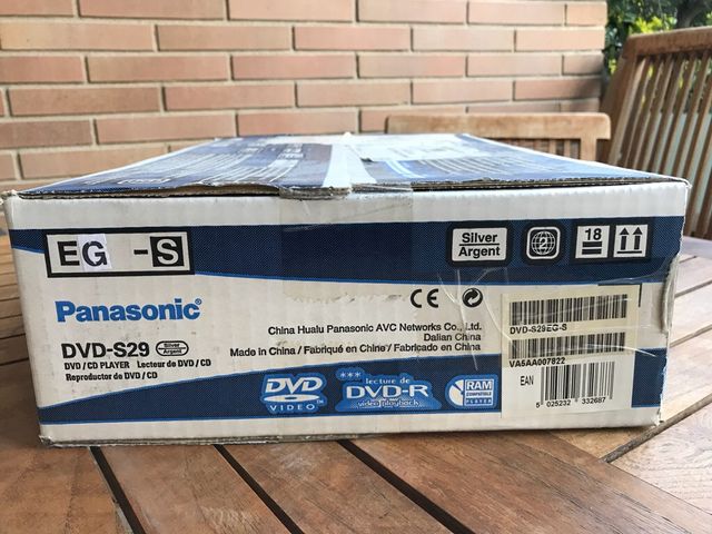 Panasonic DVD-S29 lettore DVD