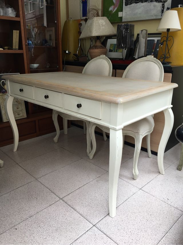 Mesa oficina diseño madera envejecida de segunda mano por 390 € en A ... Mesa oficina diseño madera envejecida de segunda mano por 390 € en A ...