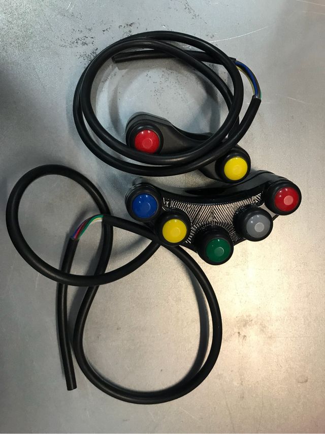 Piña interuptor 7 botones