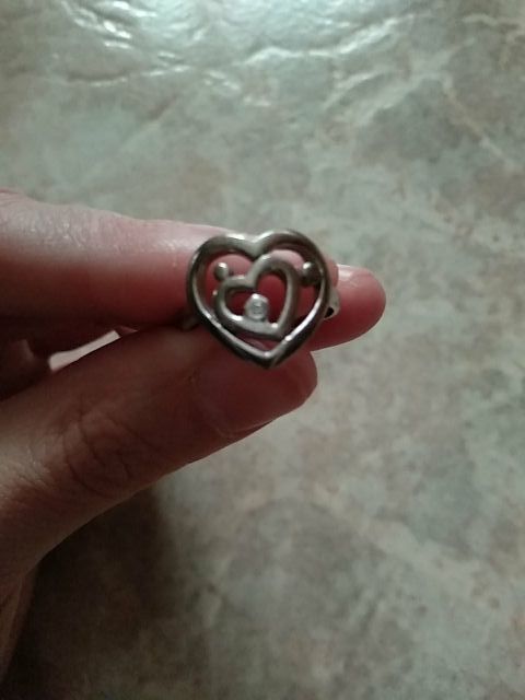 Anillo plata circonita