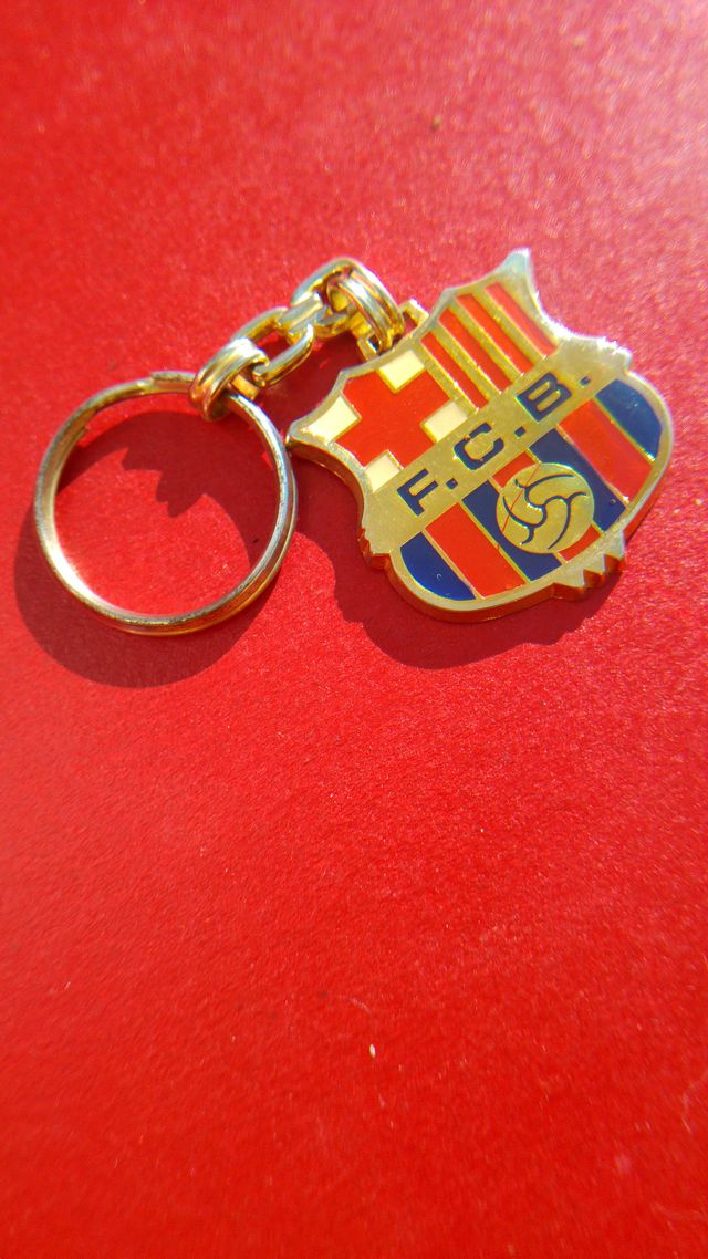 F.C. BARCELONA KEY CHAIN VINTAGE 80's