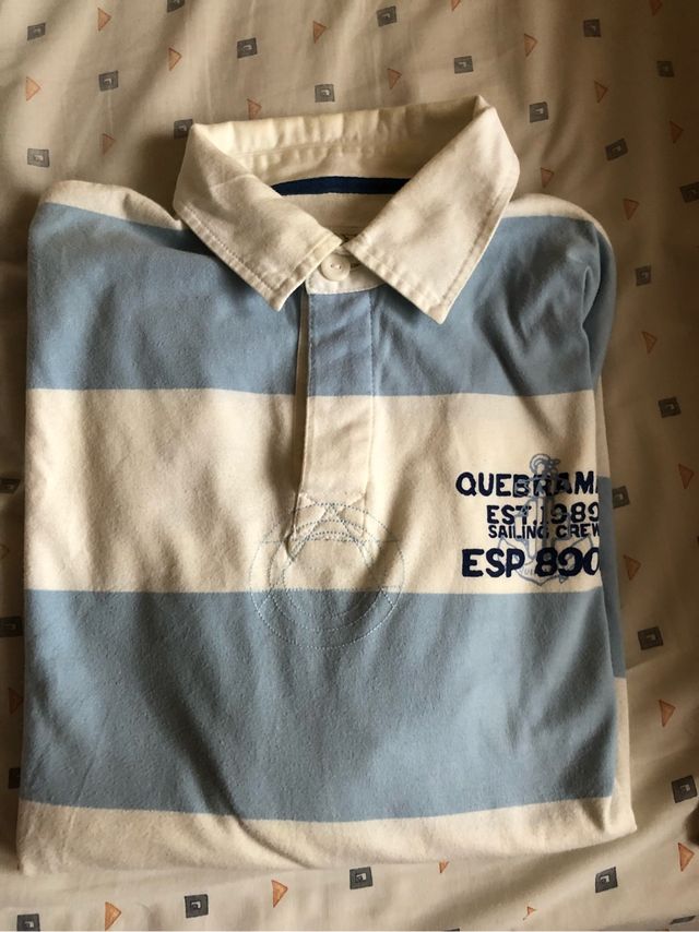 Polo manga larga Quebramar