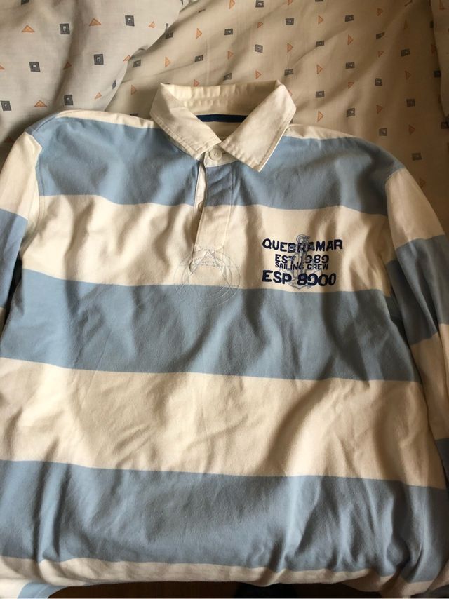 Polo manga larga Quebramar