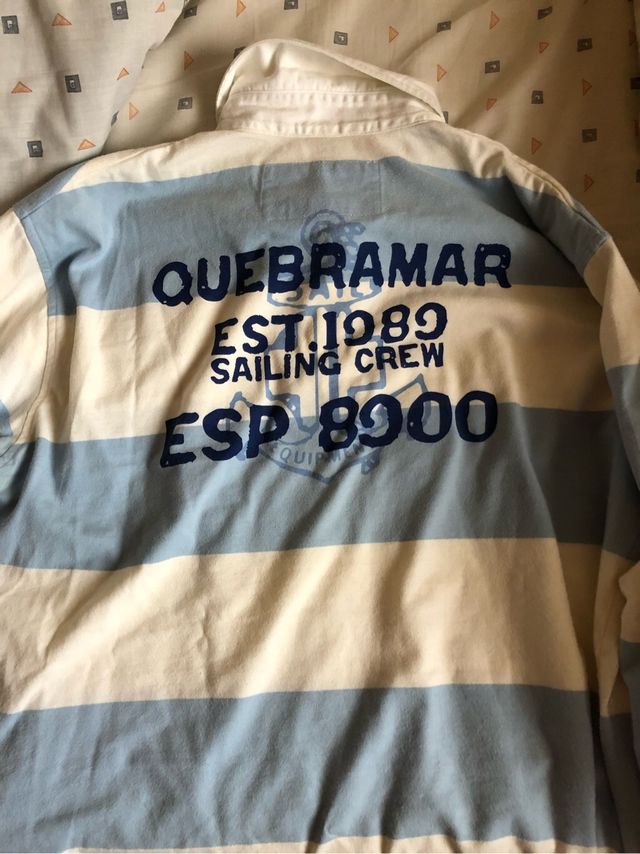 Polo manga larga Quebramar