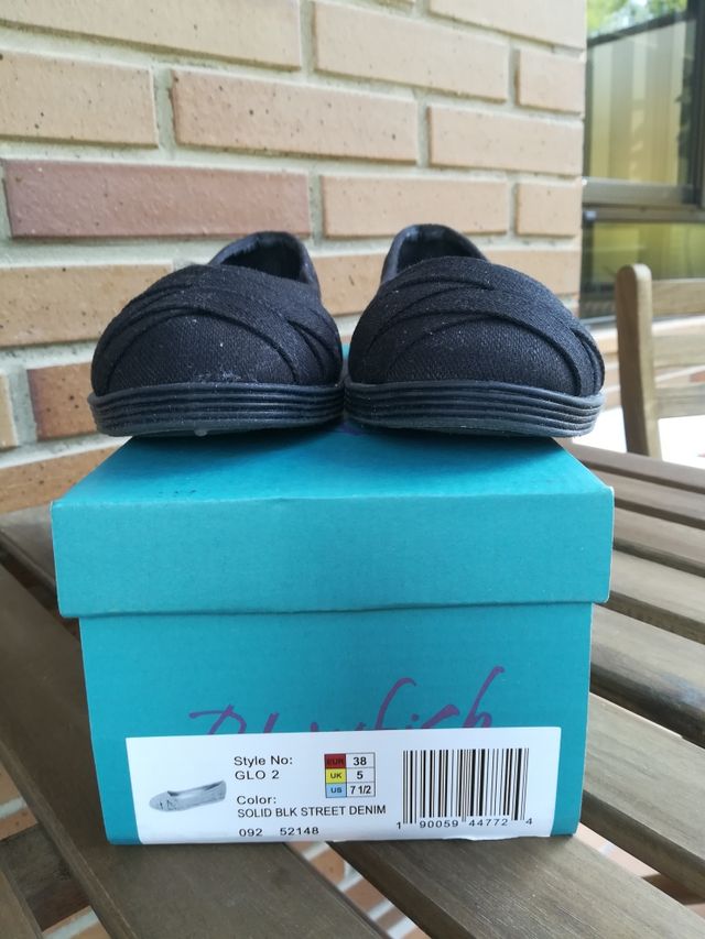 zapatillas bailarinas negras Blowfish