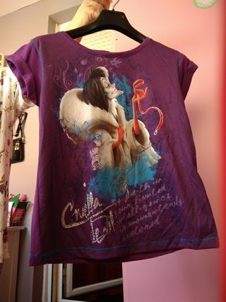 camiseta cruella de vil