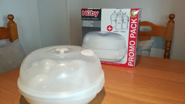 A estrenar. Esterilizador de microondas